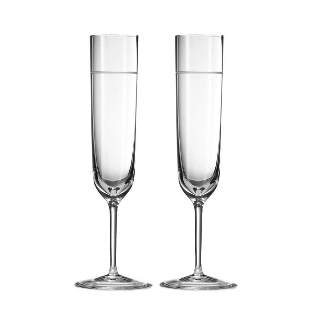 Vera Wang Vera Bande Toasting Flute Pair