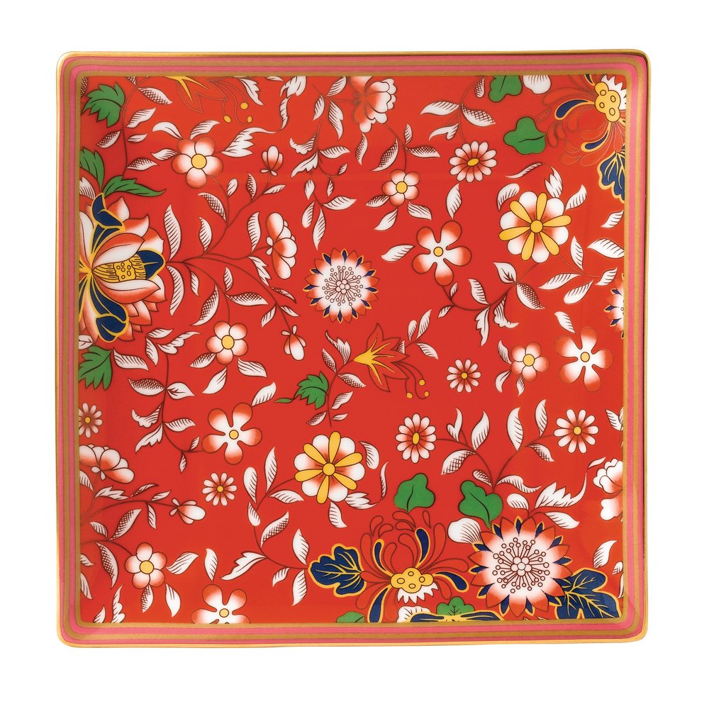Wonderlust Crimson Jewel Tray 14.5cm