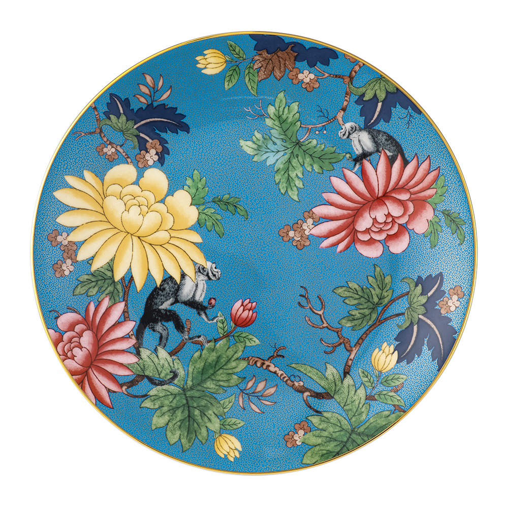 Wonderlust Sapphire Garden Plate 20cm