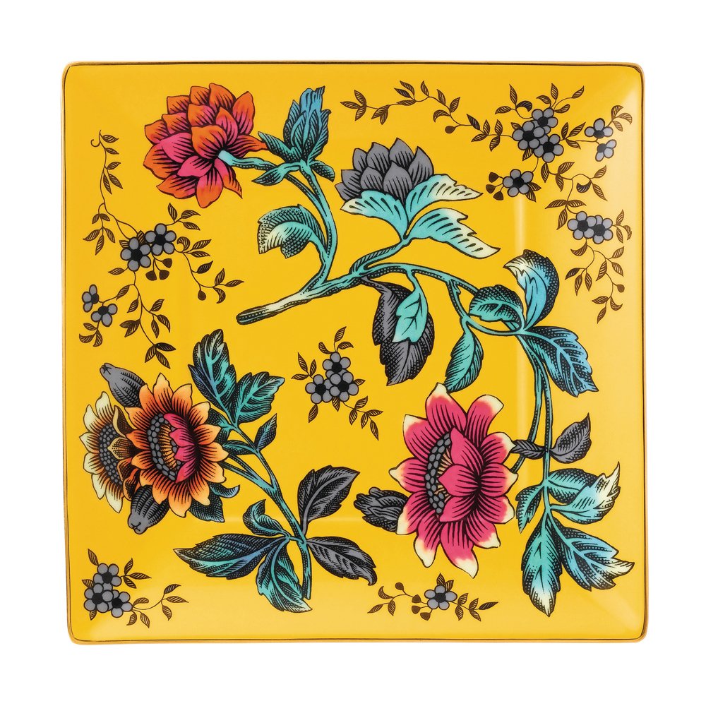 Wonderlust Yellow Tonquin Tray 14.5cm