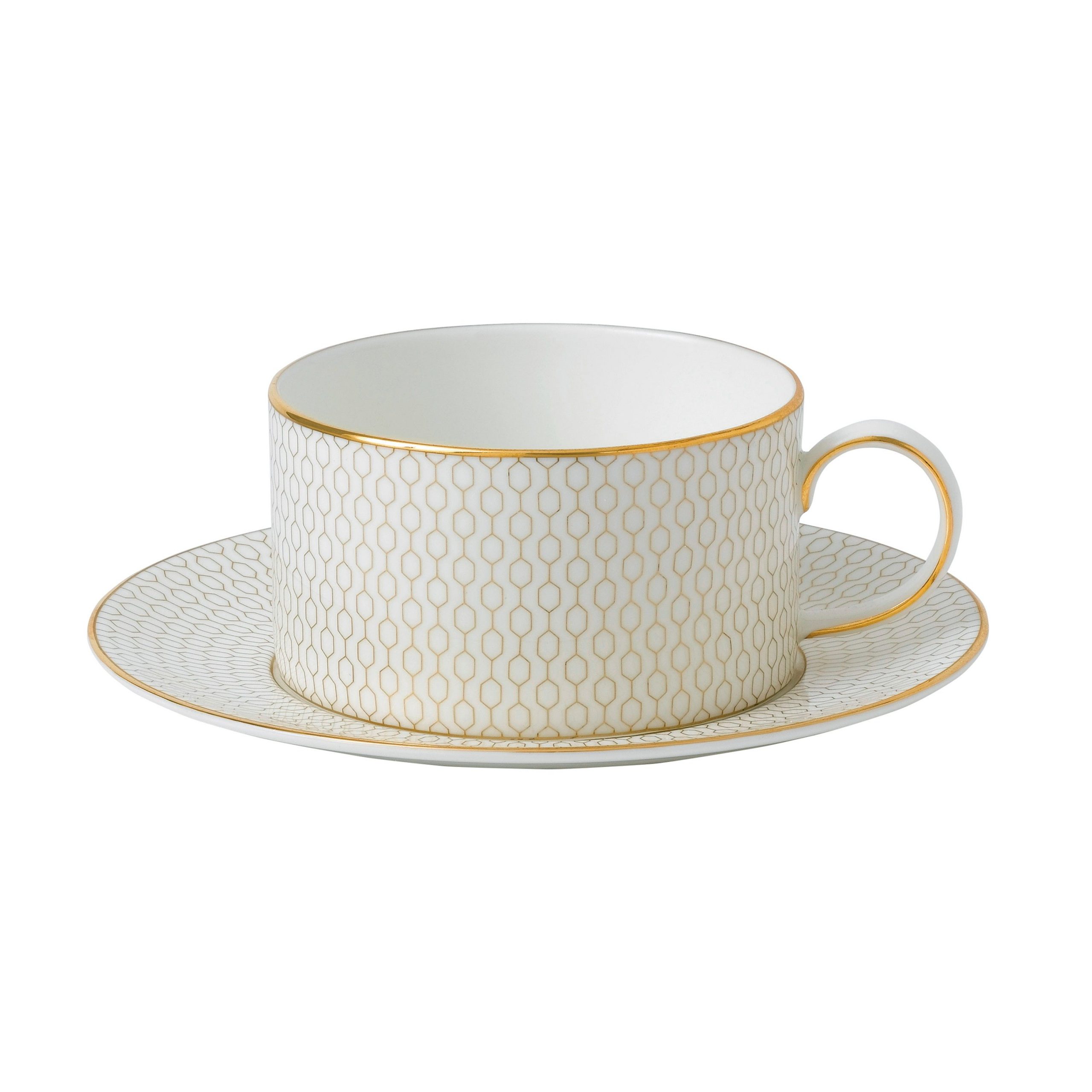 Gio Gold Teacup & Saucer