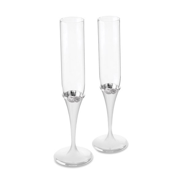 Vera Wang Infinity Toasting Flute Pair Vera Wang Infinity Toasting Flute Pair