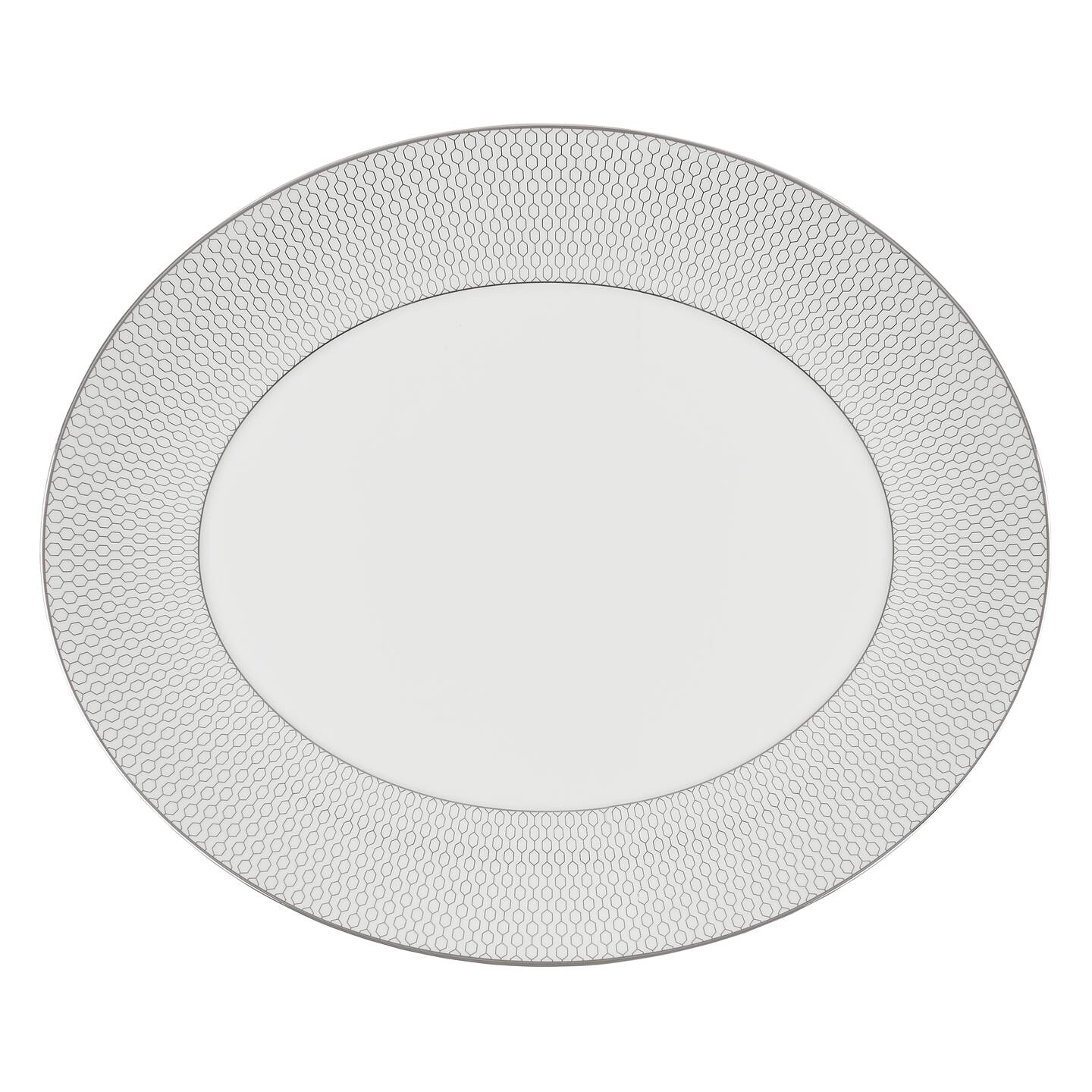Gio Platinum Oval Platter 33cm Gio Platinum Oval Platter 33cm