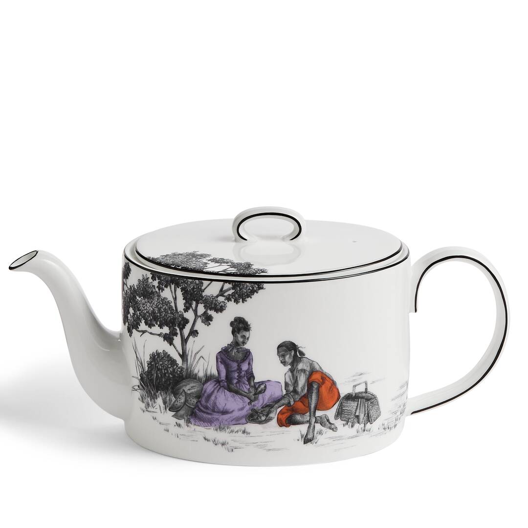 Sheila Bridges Picnic Teapot Sheila Bridges Picnic Teapot
