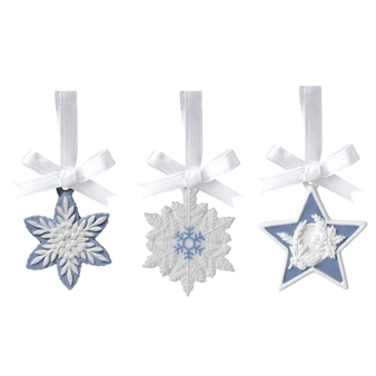 Christmas Charms Set of 3 Snowflakes