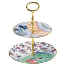 Butterfly Bloom 2 Tiered Cake Stand