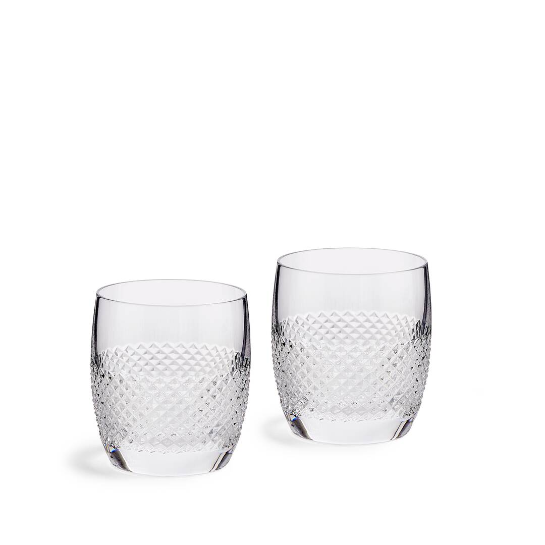 Vera Wang Diamond Mosaic Tumbler Pair Vera Wang Diamond Mosaic Tumbler Pair