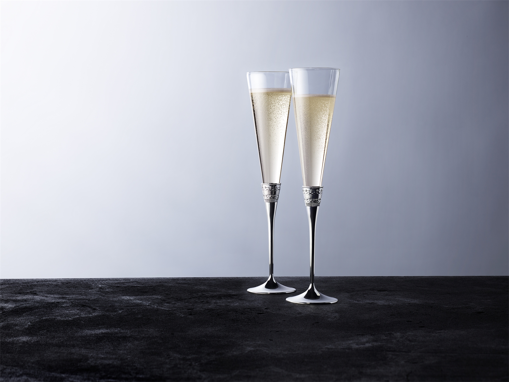 Wedgwood champagne flutes