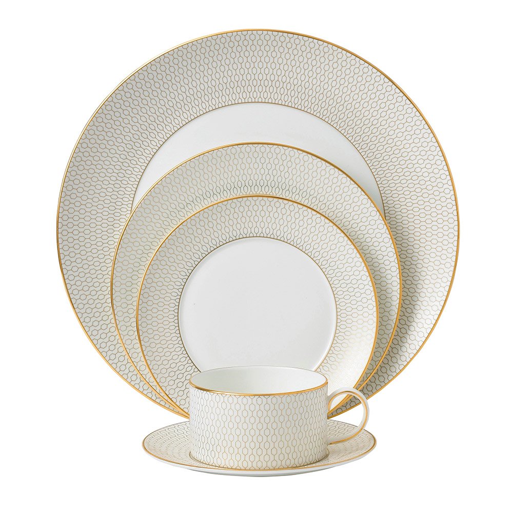 Gio Gold 5 Piece Place Setting