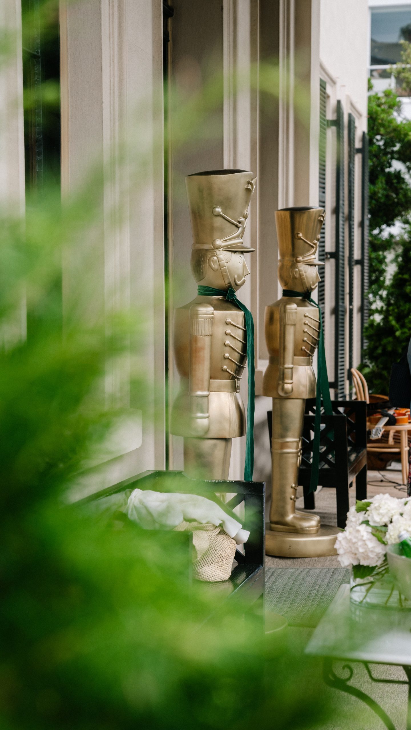 Gold Nutcrackers at Elizabeth Bay House