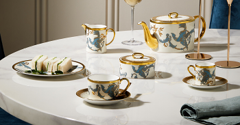 Wedgwood Phoenix Sugar & Creamer