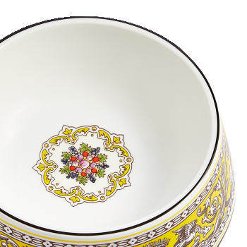 Wedgwood Florentine Pet Bowl 17cm Citron