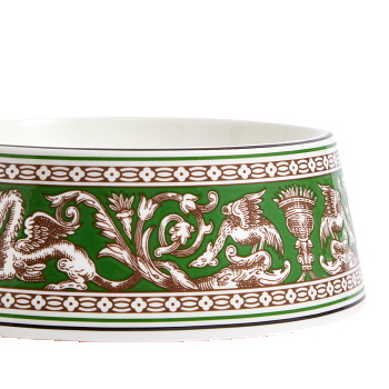 Wedgwood Florentine Pet Bowl 17cm Verde