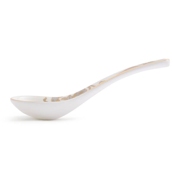 Renaissance grey Chinese Soup Spoon Set of 2 side