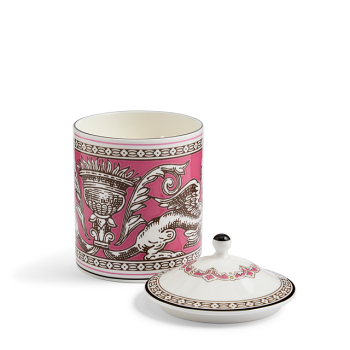 Florentine Fuchsia Scented Candle lid