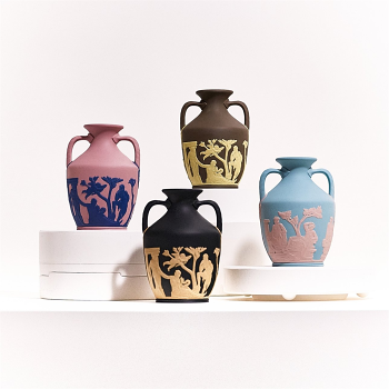 Iconic Portland Vase Black/Cane lifestyle