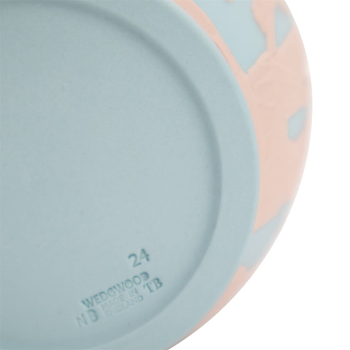 Iconic Portland Vase Turquoise/Pink bottom logo