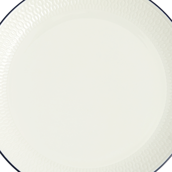 GIO Plate 17cm Blue Line details 2
