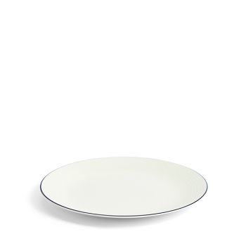 GIO Plate 23cm Blue Line side