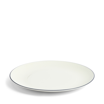 GIO Plate 28cm Blue Line side