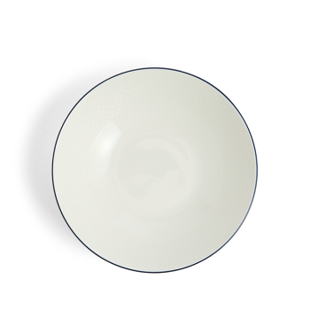 GIO Pasta Bowl Blue Line above