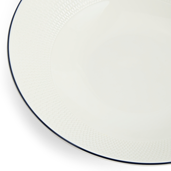 GIO Pasta Bowl Blue Line details