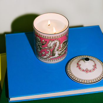 Florentine Fuchsia Scented Candle lifestyle 2