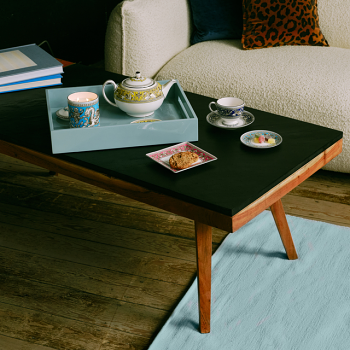 Florentine Turquoise Petit Tray lifestyle