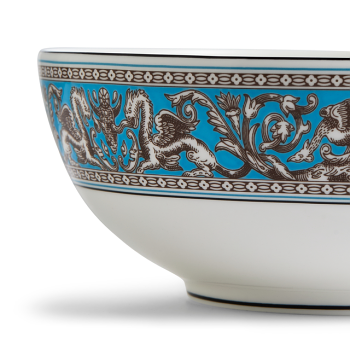 Florentine Turquoise Soup/Noodle Bowl