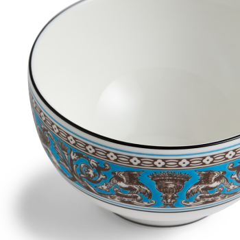 Florentine Turquoise Tea Bowl