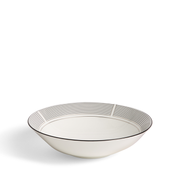 Vera Wang Luxe Graphite Soup/Noodle Bowl 20cm 7.8in