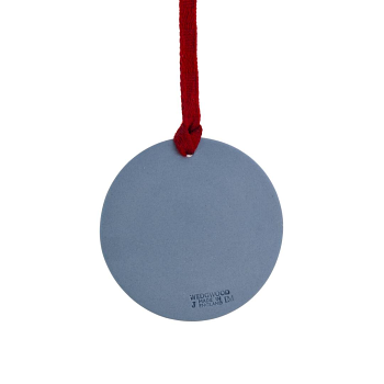 Festive Dove Ornament Blue / White