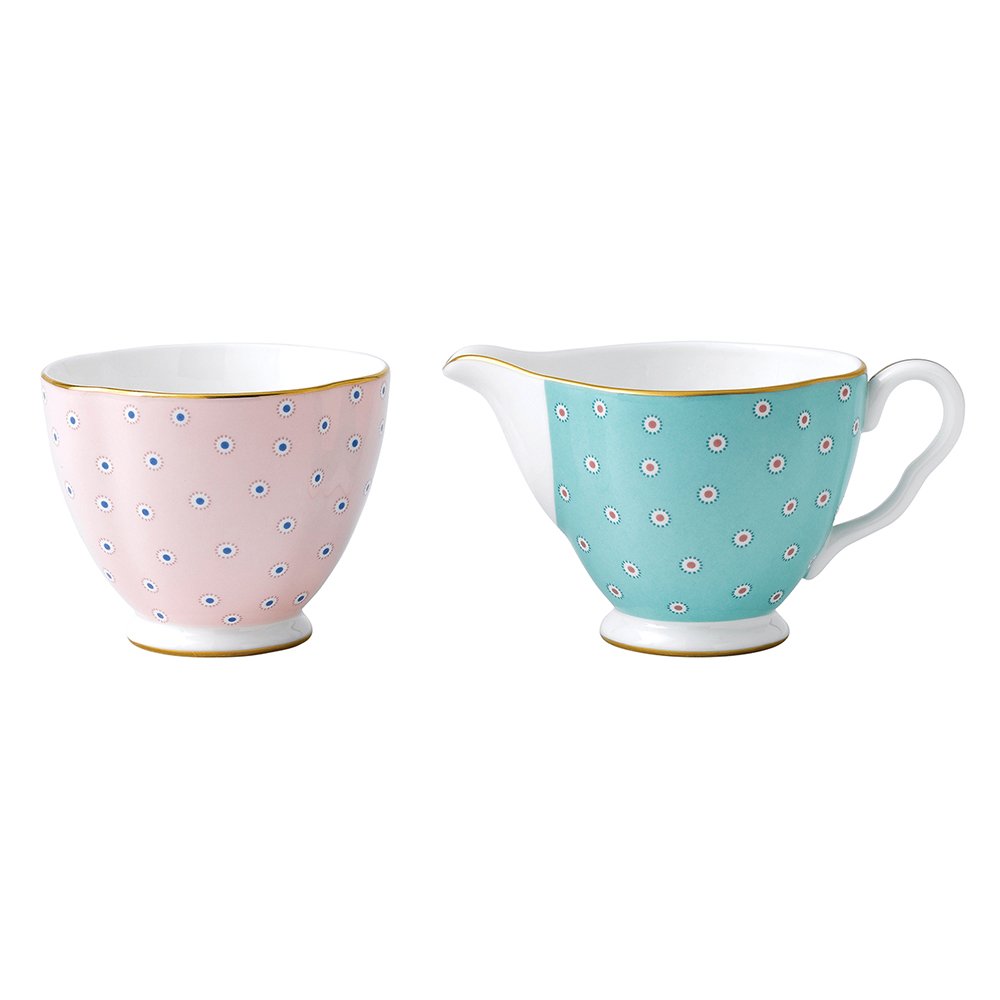 Wedgwood Polka Dot Large Sugar & Creamer Set Wedgwood Australia