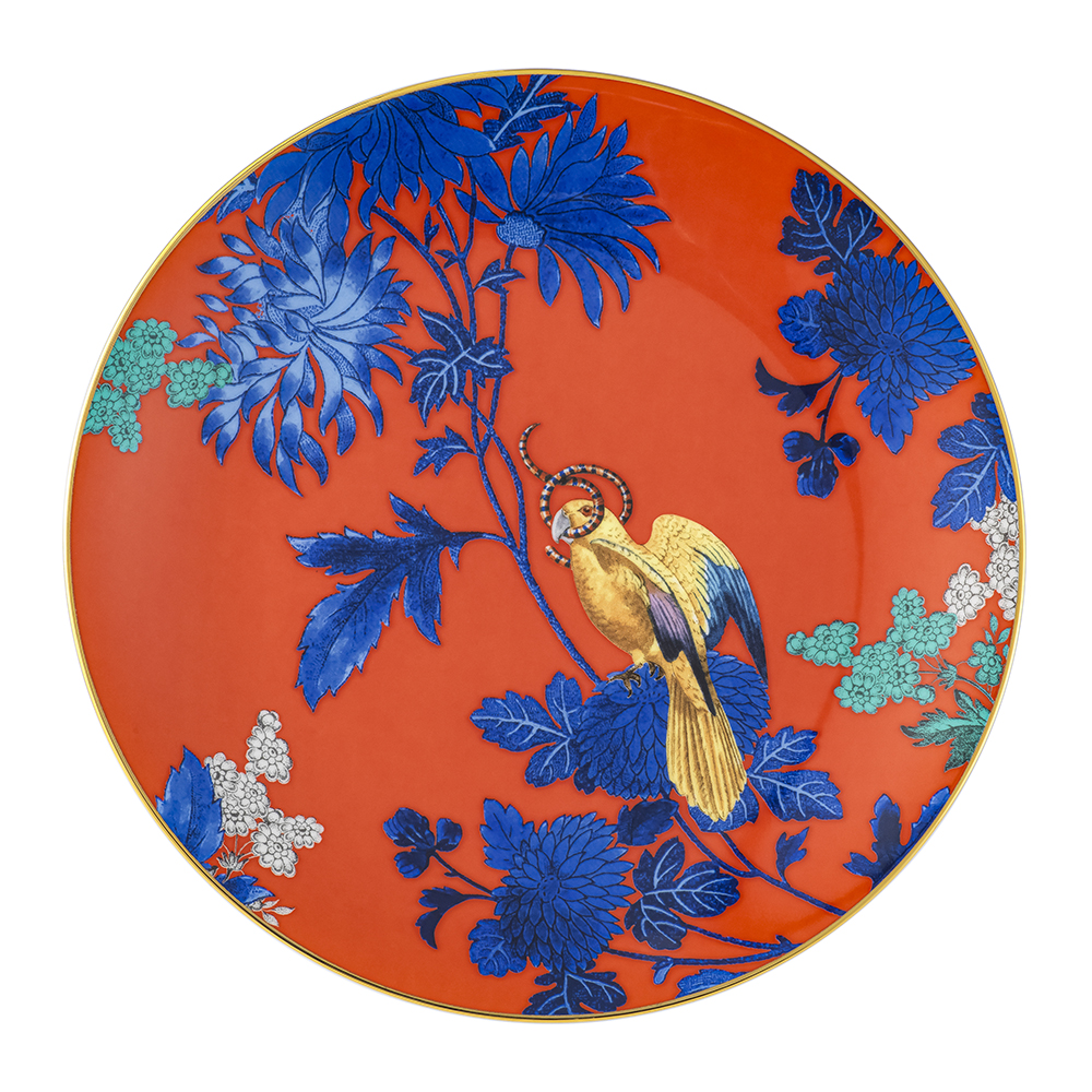 Wonderlust Golden Parrot Plate 20cm