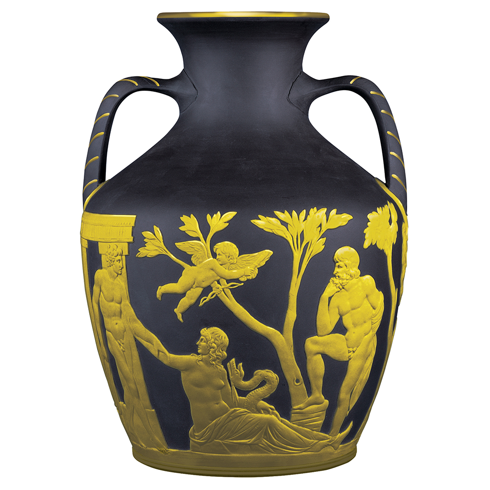Lord Wedgwood Collection Portland Vase Gilded