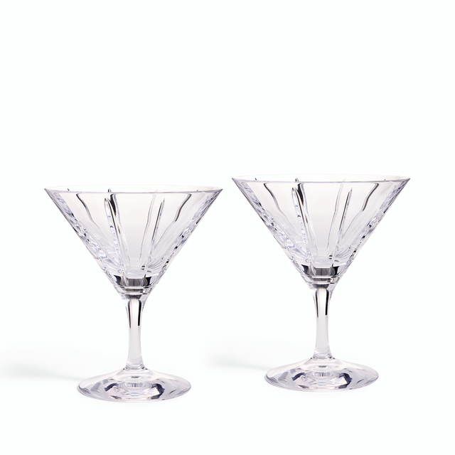 Vera Wang Luxe Graphite Martini Small Pair