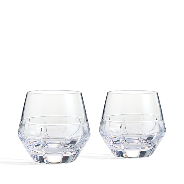 Vera Wang Luxe Graphite Tumbler Pair