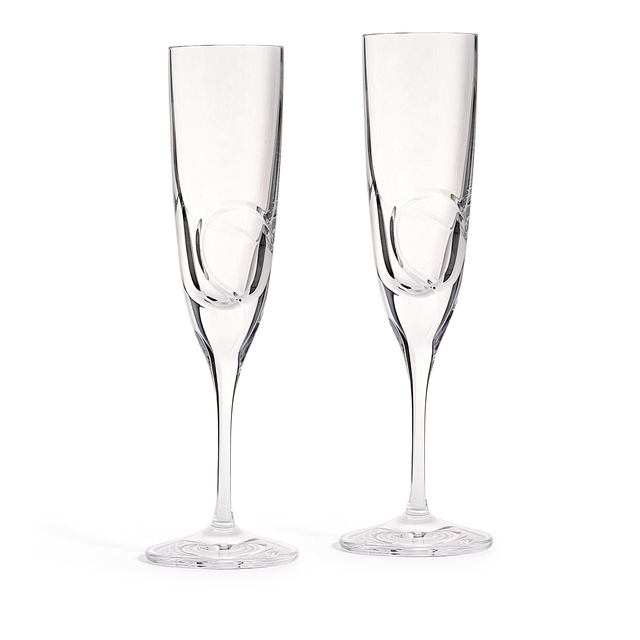 Vera Wang Luxe Graphite Flute Pair