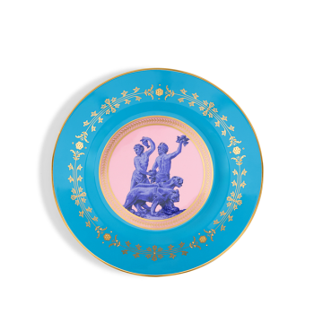 Bacchus Plate 21cm Turquoise