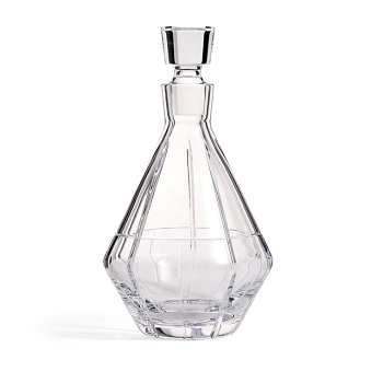 Vera Wang Luxe Graphite Decanter