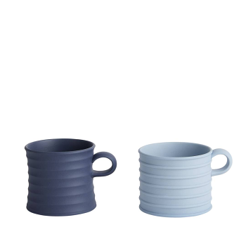 JW Anderson Mug Pair Mercury Blue/ Jasper Blue