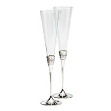 Vera Wang With Love Silver Giftware Toasting Flute Pair