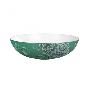 Jasper Conran Chinoiserie Green Oval Open Serving Dish 30cm
