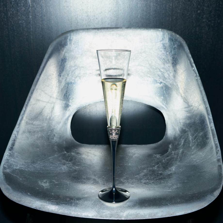Vera Wang With Love Silver Giftware Toasting Flute Pair