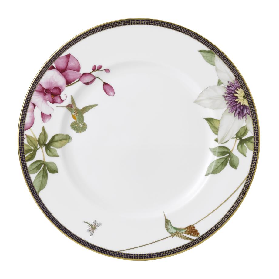 Hummingbird Plate 27cm White