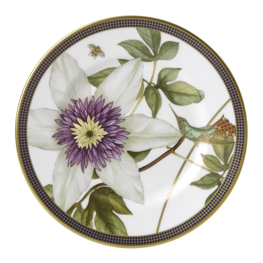 Hummingbird Plate 15cm White