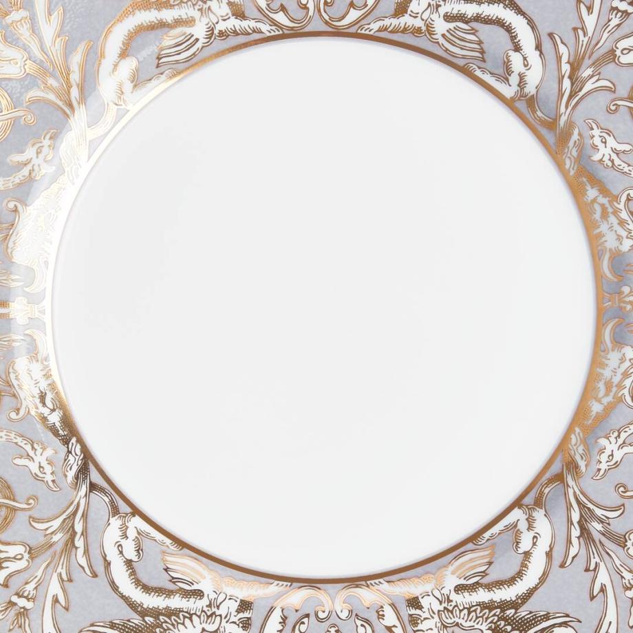Renaissance Grey Accent Plate 22.8cm