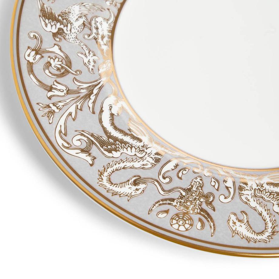 Renaissance Grey Accent Plate 22.8cm
