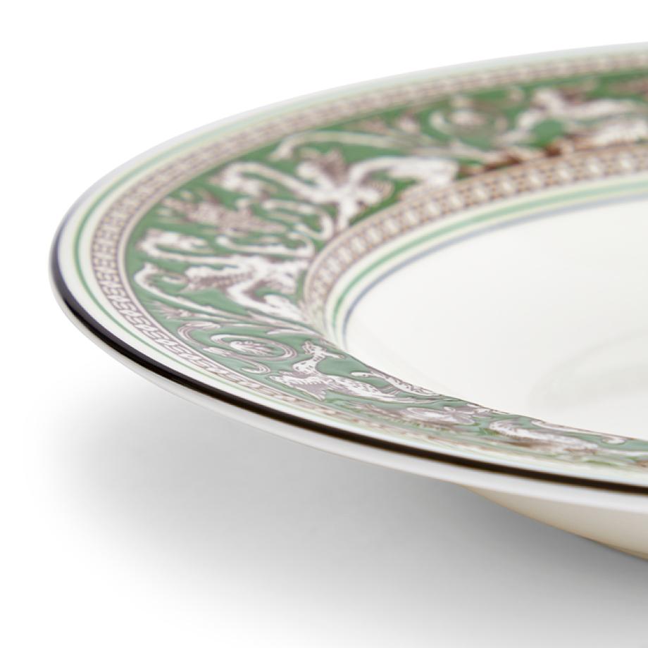 Florentine Verde Rim Soup 23cm