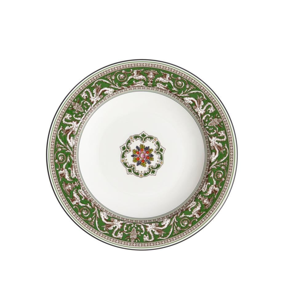 Florentine Verde Rim Soup 23cm